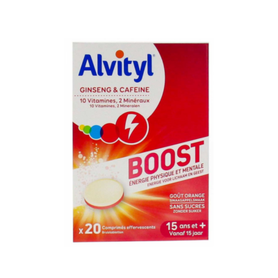 ALVITYL BOOST  20 Comprimés Effervescents
