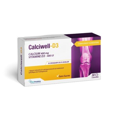 CALCIWELL D3 Comprimé B 30 – POLYPHARMA