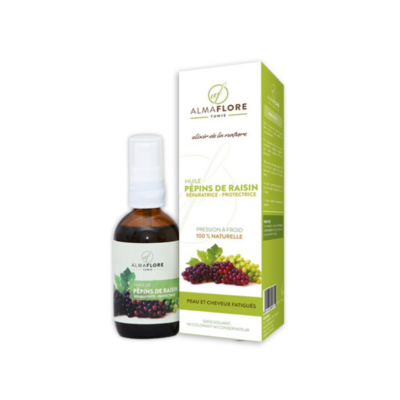 ALMAFLORE HUILE DE PEPIN DE RAISIN 50 ML
