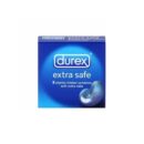 DUREX PRESERVATIF EXTRA SAFE BT 3