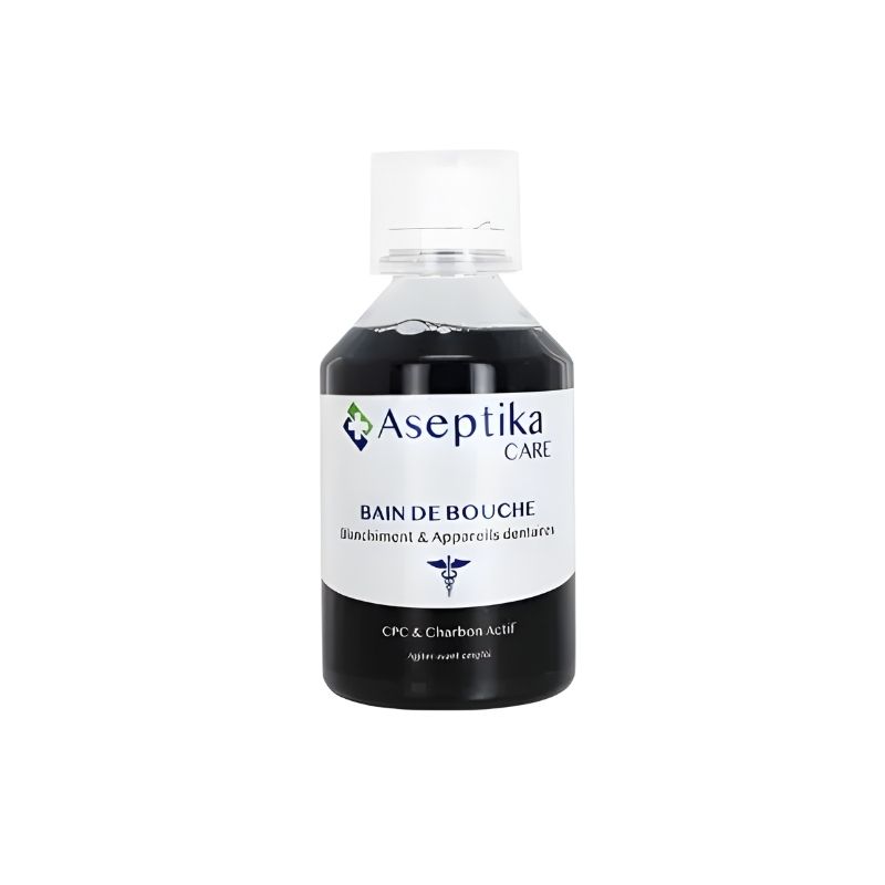 ASEPTIKA BAIN DE BOUCHE CHARBON 250ML