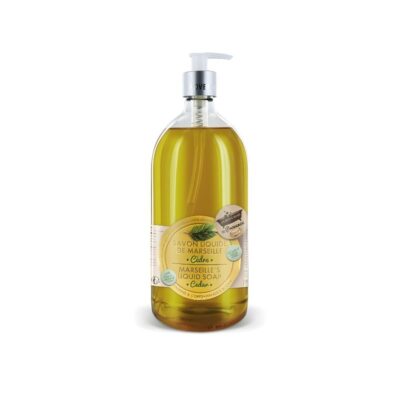 BAIN DE PROVENCE SAVON LIQUIDE CEDRE 1 L