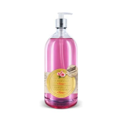 BAIN DE PROVENCE SAVON LIQUIDE ROSE 1L