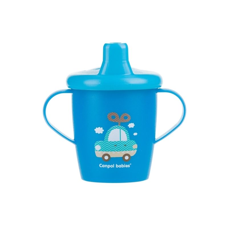 CANPOL TASSE INVERSABLE BLEU 250 ML REF.31/200