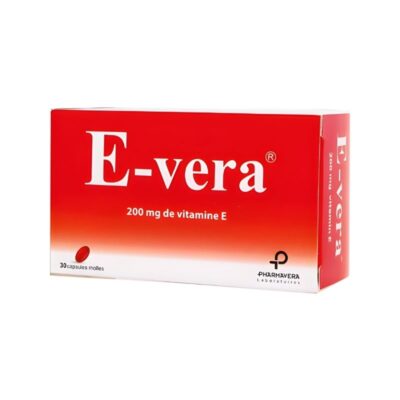 VITAMINE E  200MG E-VERA BT/30 – PHARMAVERA