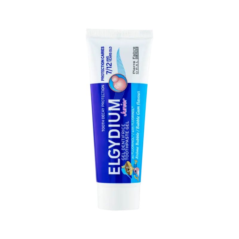 ELGYDIUM DENTIFRICE JUNIOR BUBBLE GUM 7/12 ans