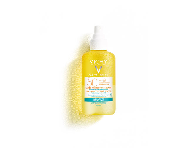 Vichy CAPITAL SOLEIL Eau de Protection Solaire – Hydratante SPF 50