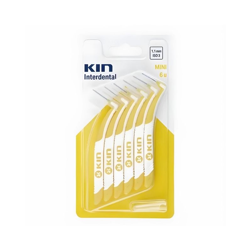 KIN BROSSETTE MINI 1.1MM 5 UNITES (JAUNE)