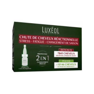 LUXEOL CHUTE DE CHEVEUX REACTIONNELLE 2EN 1