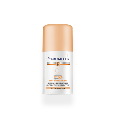 PHARMACERIS F Fond de Teint SPF 50+ (IVORY 01)   30ml