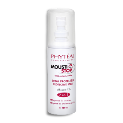 PHYTEAL MOUSTISTOP SPRAY PROTECTEUR À L’ALOÉ VERA ET À LA CITRONNELLE 100 ml