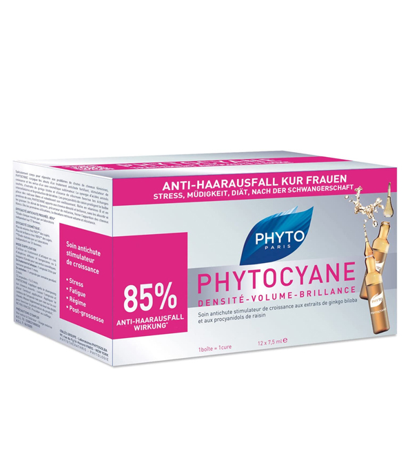 PHYTO Phytocyane antichute femme  Bte de 12*7,5ml