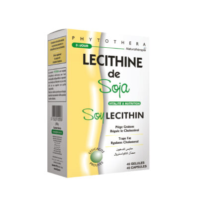 Phytothera LECITHINE de SOJA  45 gélules