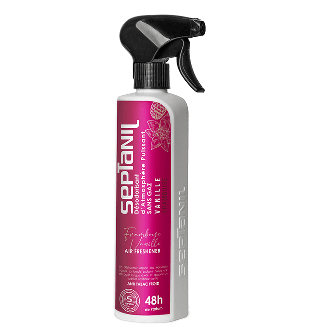 SEPTANIL DESODORISANT D’ATMOSPHERE PUISSANT VANILLE FRAMBOISE 500ML