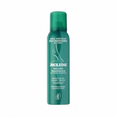 AKILEINE SPRAY ASEPTISANT DEO CHAUSSURES TRES FORTE TRANSPIRATION 150ML