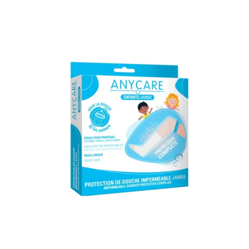 ANYCARE Enfants Jambe Protection De Douche Imperméable