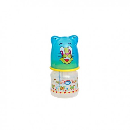 BABY PUR Micro-biberon avec couvercle amusant 60 ml