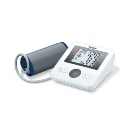 BEURER BM28 Tensiomètre au bras à brassard universelle (avec piles – avec chargeur)