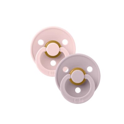 BIBS Colour 2 Sucettes Taille 2 Blossom/Dusky Lilac 6 à 18 mois