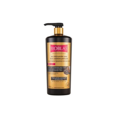 BIOBLAS SHAMPOOING A L’AIL NOIR 1 LITRE