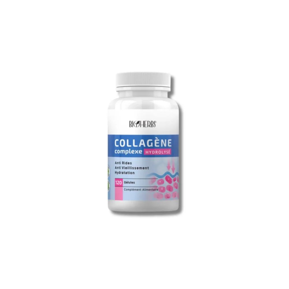 BIOHERBS – COLLAGÈNE COMPLEXE 120 GÉLULES