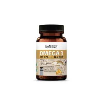 BIOHERBS OMEGA 3 60 CAPSULES