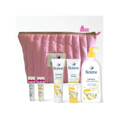 BIOLANE TROUSSE DE MATERNITE LES ESSENTIELLES ROSE