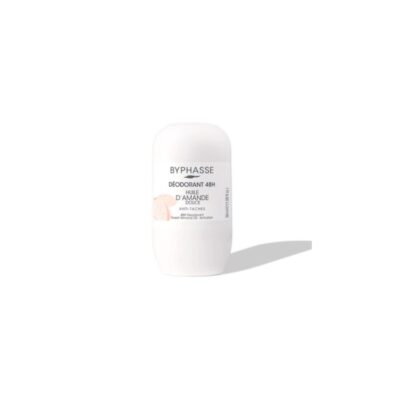 BYPHASSE DEODORANT ROLL ON ANTI TACHES HUILE D’AMANDE DOUCE 50ML