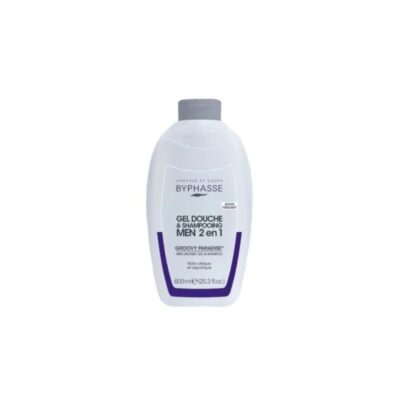 BYPHASSE GEL DOUCHE-SHAMPOOING 2 EN 1 GROOVY PARADISE MEN 600ML