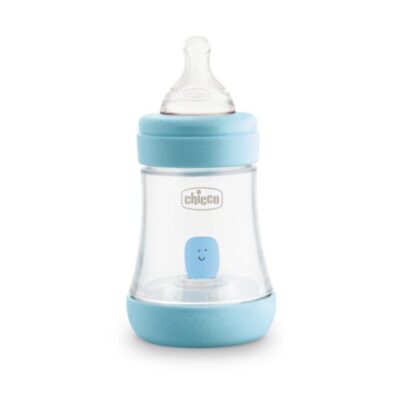 CHICCO Biberon Perfect 5 150ML Bleu