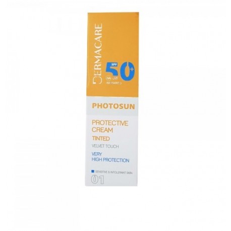 DERMACARE PHOTOSUN TEINTE 01 CREME PEAUX SENSIBLES SPF 50+ 50ML
