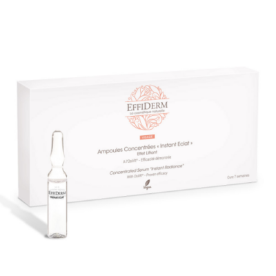 EFFIDERM AMPOULES INSTANT ÉCLAT, 7 AMPOULES