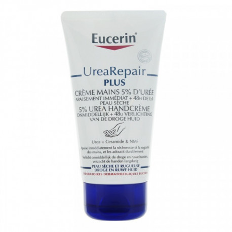 Eucerin urearepair plus crème mains 5% urée réparatrice 75ml