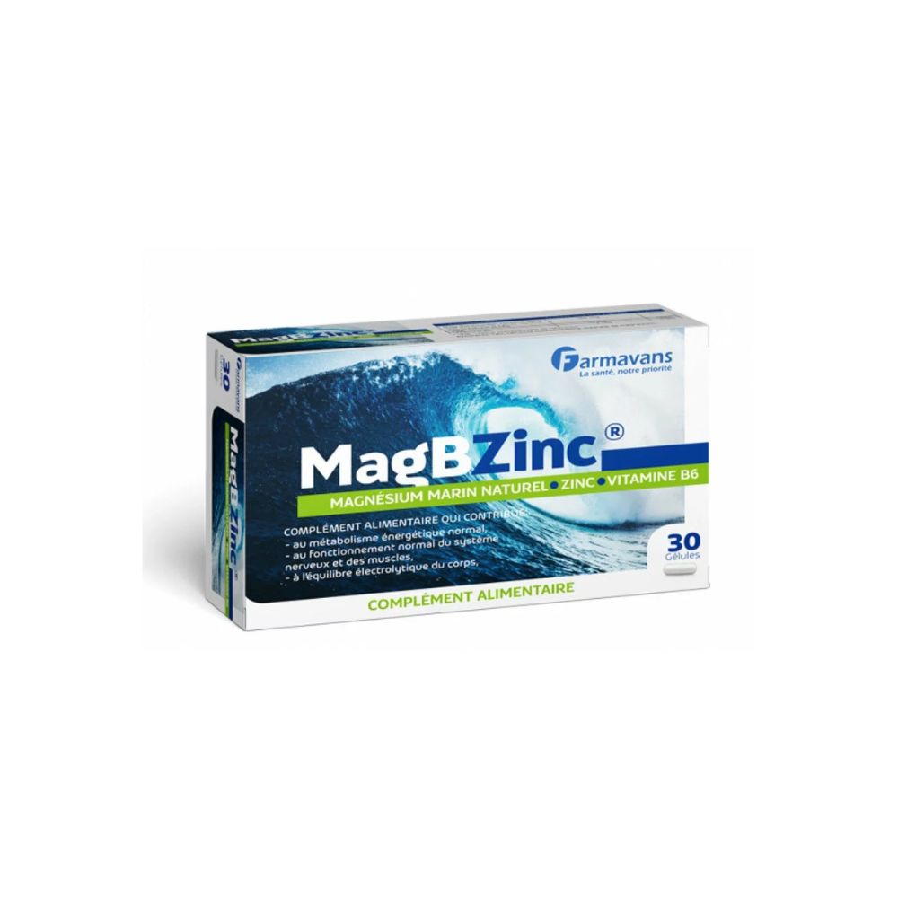 FARMAVANS MAG B ZINC 30 GELULES