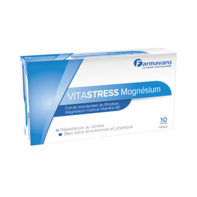 FARMAVANS VITASTRESS MAGNÉSIUM 10 GÉLULES