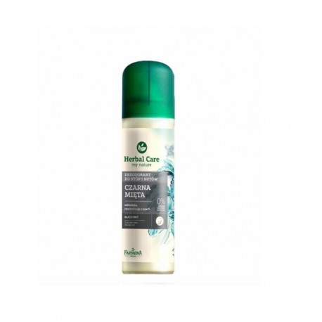 FARMONA BLACK MINT FOOT AND SHOE DEODORANT 150ML
