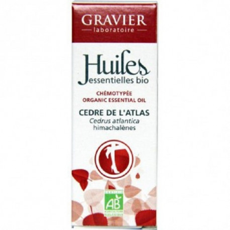 Huile essentielle bio CEDRE DE L’ATLAS 10ml