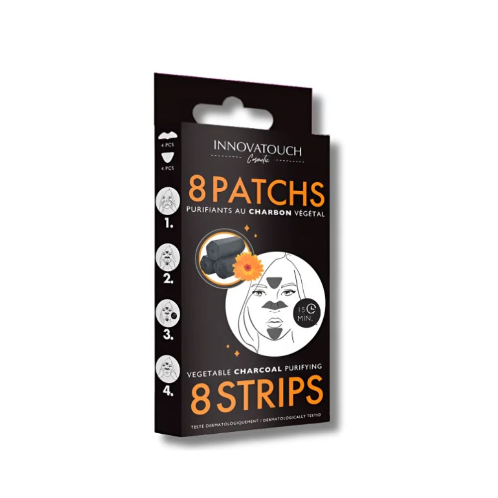 INNOVATOUCH – PATCHS PURIFIANT CHARBON 8 PIECES