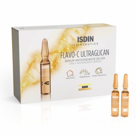 ISDINCEUTICS FLAVO C ULTRAGLICAN SERUM ANTIOXYDANT JOUR 10 UNIDOSES DE 2ML