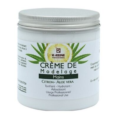 K-REINE Crème Modelage Mains Citron Aloe Vera 250ml