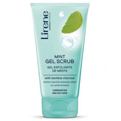 LIRENE BAMBOO SCRUB MENTHE AU CHARBON DE BAMBOU, 75 ML
