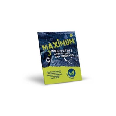 PRESERVATIFS MAXIMUM VERT B/3
