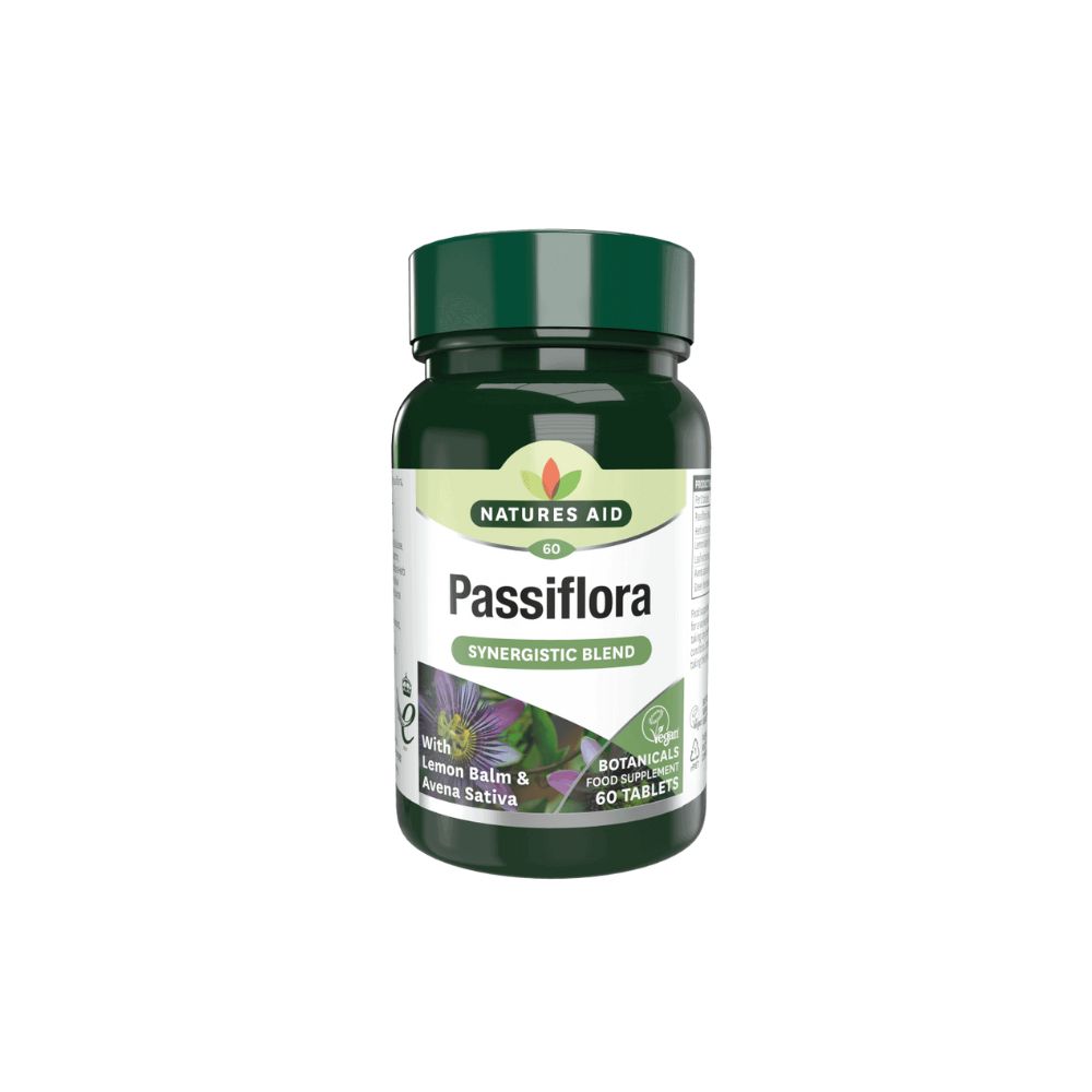 Natures Aid Passiflora 60 Comprimés