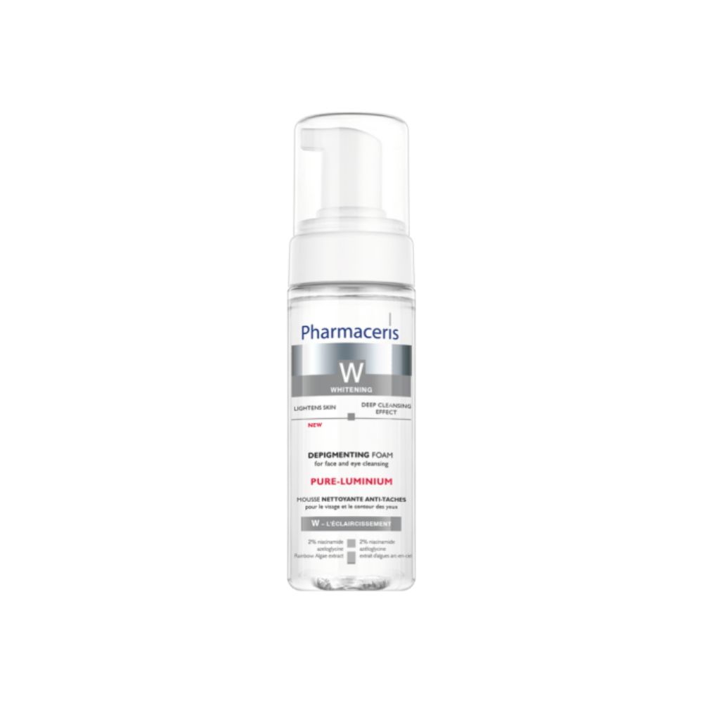PHARMACERIS W PURE LUMINIUM MOUSSE NETTOYANTE ECLAIRCISSANTE 150ml