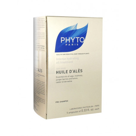 Phyto Huile d’Alès Hydratation Cheveux Secs 5 x 10 ml