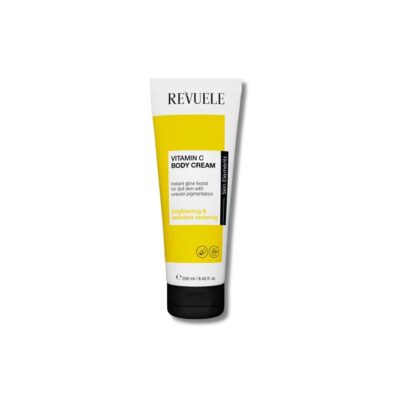 REVUELE – CRÈME POUR LE CORPS ECLAIRCISSANTE VITAMINE C 250 ML