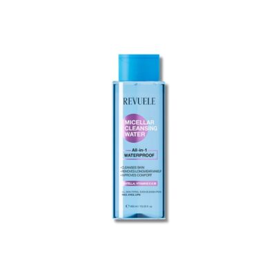 REVUELE – EAU MICELLAIRE DEMAQUILLANTE TOUT EN 1 WATERPROOF 400ML