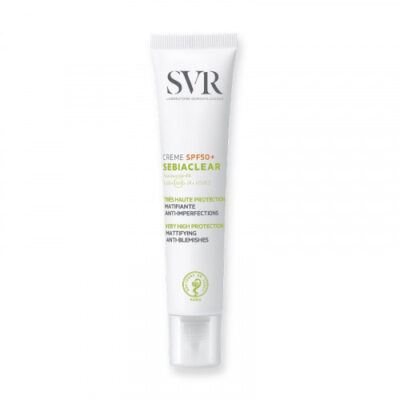 SVR Sebiaclear ECRAN crème SPF50 solaire matifiante 40ml