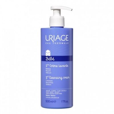 URIAGE bébé 1ere crème lavante visage corps et cuir chevelu  500ML