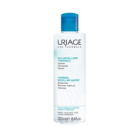 URIAGE Eau micellaire Thermale Peaux Normales à Sèches 250ml